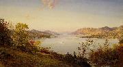Jasper Francis Cropsey Greenwood Lake France oil painting artist